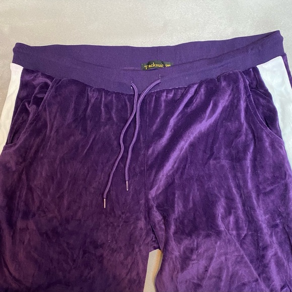 Tracksuit Women’s 2pc Velour Set Size 2X - Picture 6 of 11